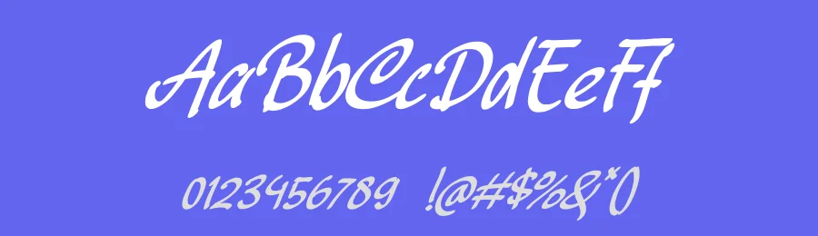 Beckhand by Kong Font — Script Handwritten Font — thumbnail 3