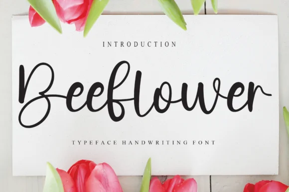 Beeflower Font by Misterletter.co — Script Handwritten Font
