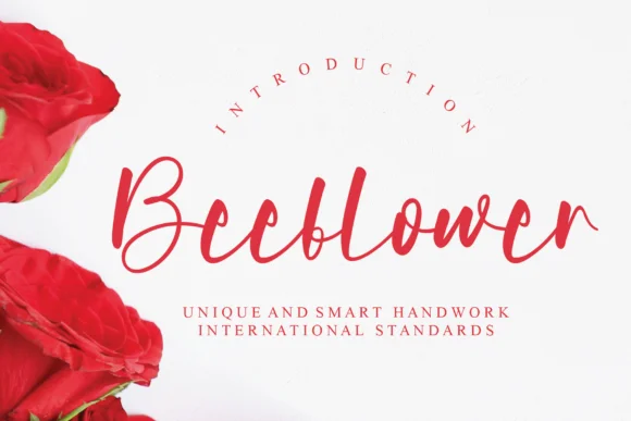 Beeflower Font by Misterletter.co — Script Handwritten Font