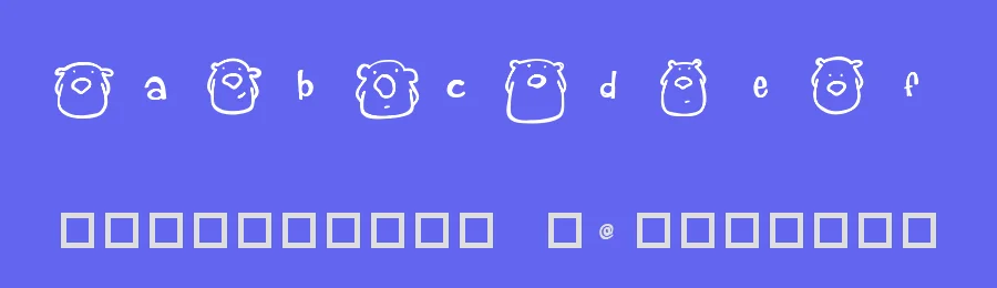 Beestings Bats by Mushybees — Dingbats Font — thumbnail 3