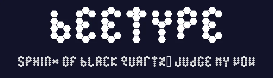 Beetype by Adrian Candela — Display Font — thumbnail 2