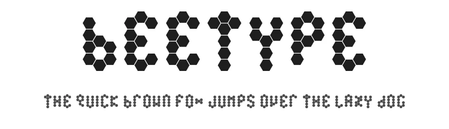 Beetype by Adrian Candela — Display Font