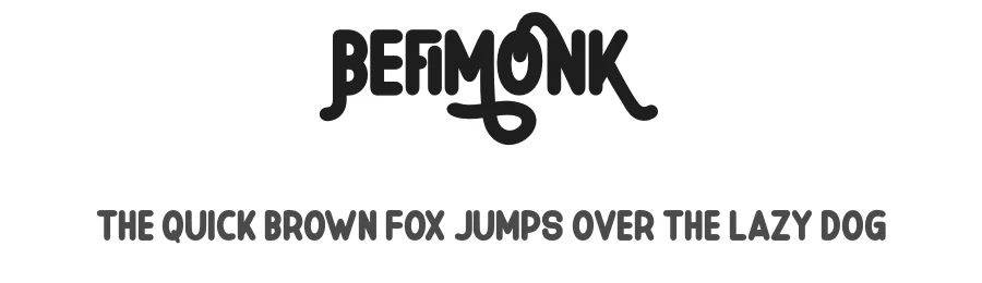 Befimonk by Skiiller Studio — Sans Serif Font