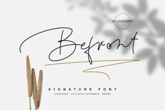 Befront Font by lemonthe — Script Handwritten Font