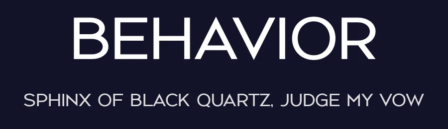 Behavior by BrandSemut — Sans Serif Font — thumbnail 2
