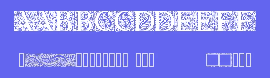 Behrens Antiqua Initialen by Typo-Graf — Decorative Font — thumbnail 3