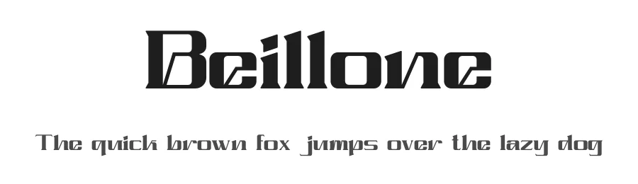 Beillone by Absonstype Studio — Serif Font