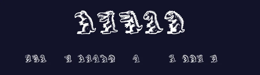 Being by Vladimir Nikolic — Dingbats Font — thumbnail 2