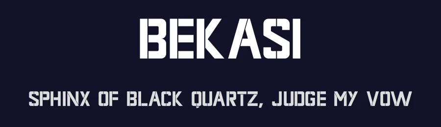 Bekasi by Human Design — Decorative Font — thumbnail 2