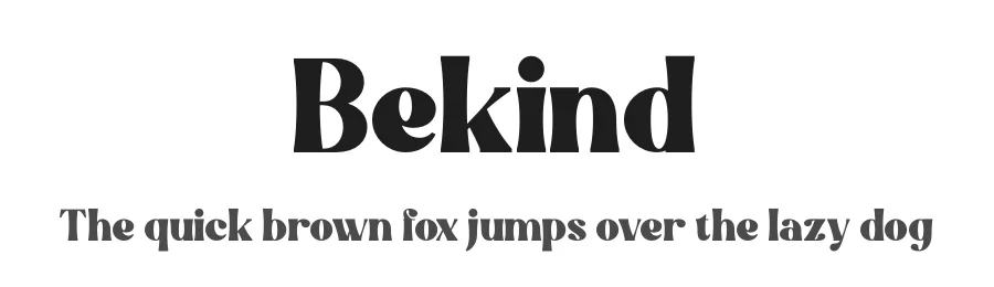 Bekind