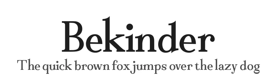 Bekinder
