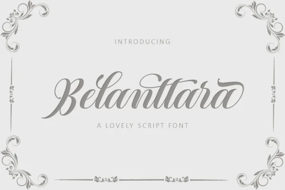 Belanttara Font by Rt Creative — Script Handwritten Font