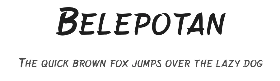 Belepotan