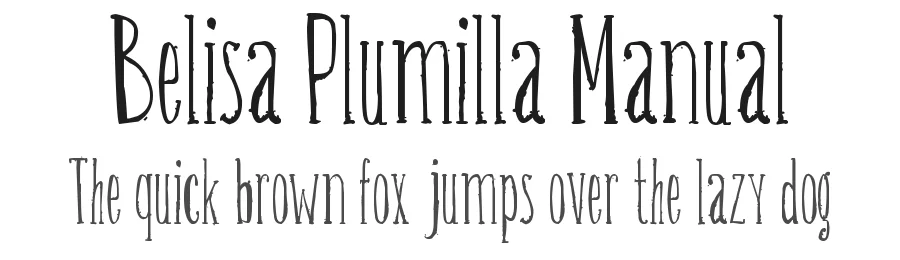 Belisa Plumilla Manual