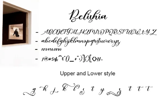 Belishia Font by Amarlettering — Script Handwritten Font — thumbnail 5