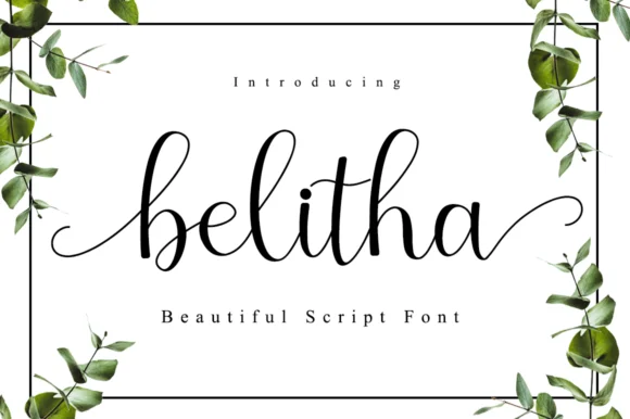 Belitha Font by Manjalistudio β Script Handwritten Font