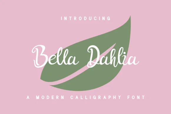 Bella Dahlia Font by GFRcreative — Script Handwritten Font