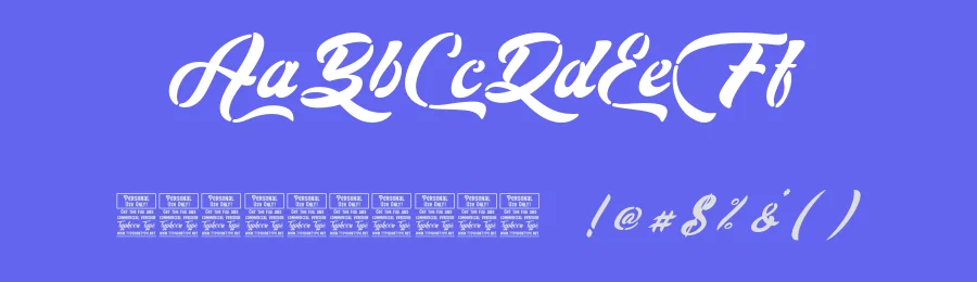 Bella Stella by Typhoon Type - Suthi Srisopha — Script Handwritten Font — thumbnail 3