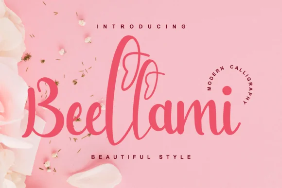 Bellami Font by integritypestudio β Script Handwritten Font