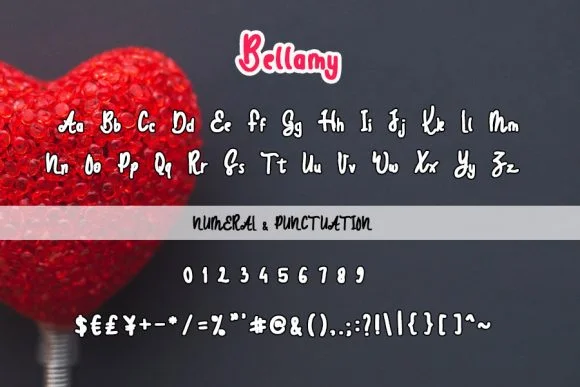 Bellamy Font by shiddiq.art — Script Handwritten Font — thumbnail 4