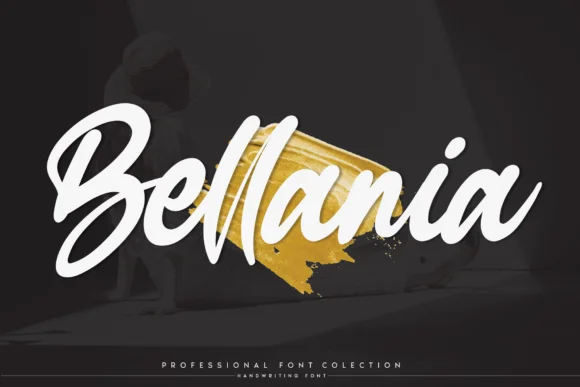 Bellania Font by Creativewhitee β Script Handwritten Font