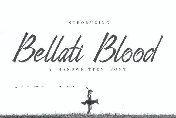 Bellati Blood Font by Hoperative Design — Script Handwritten Font