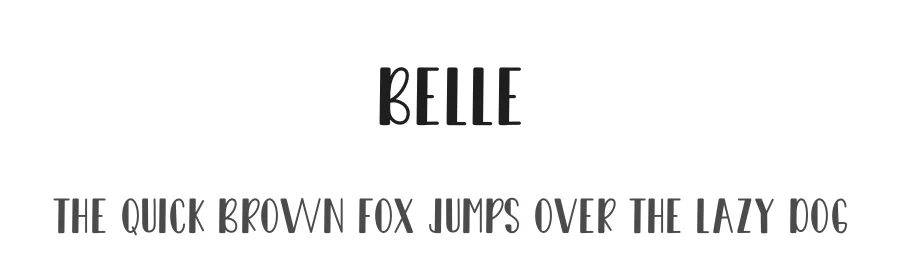 Belle by Fillo Graphic β Decorative Font