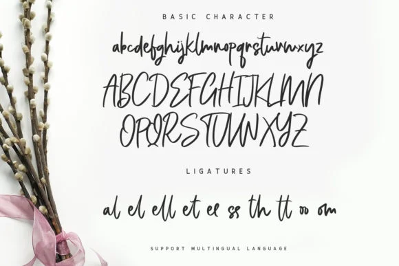 Bellevue Script Font by Graphicfresh — Script Handwritten Font — thumbnail 6