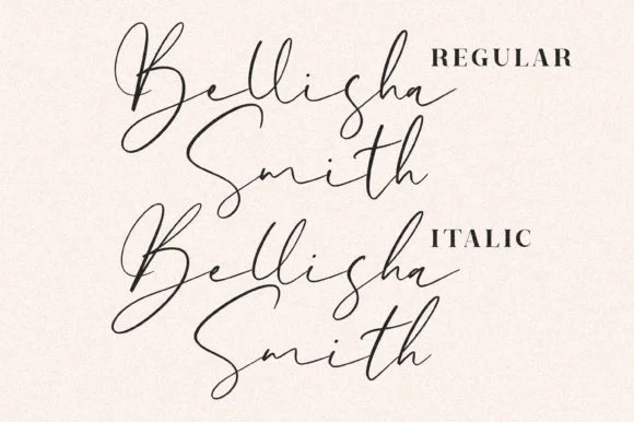 Bellisha Smith Font by Letterena Studios — Script Handwritten Font — thumbnail 3