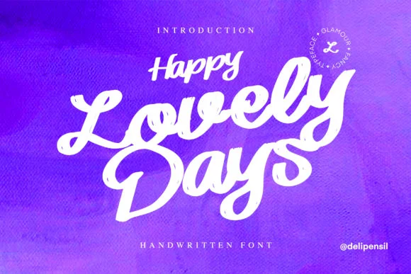 Belliya Font by delipensil — Script Handwritten Font — thumbnail 3