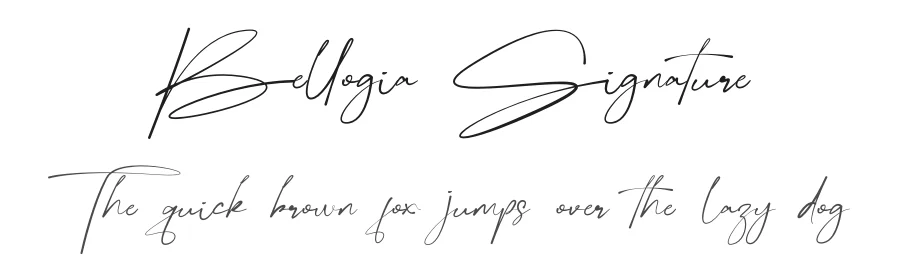 Bellogia Signature