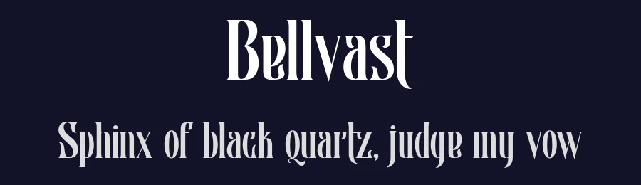 Bellvast by ilhamtaro — Decorative Font — thumbnail 2