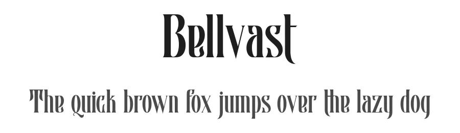 Bellvast by ilhamtaro — Decorative Font