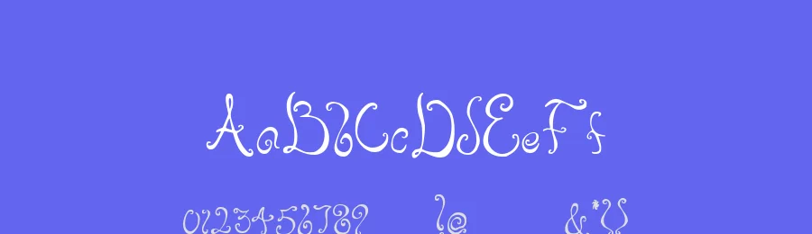 Bellyfish by Lacey E. Kavanaugh — Decorative Font — thumbnail 3