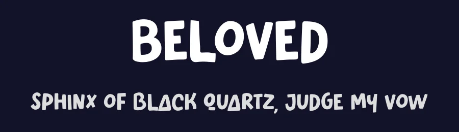 Beloved by Sensatype Studio — Decorative Font — thumbnail 2