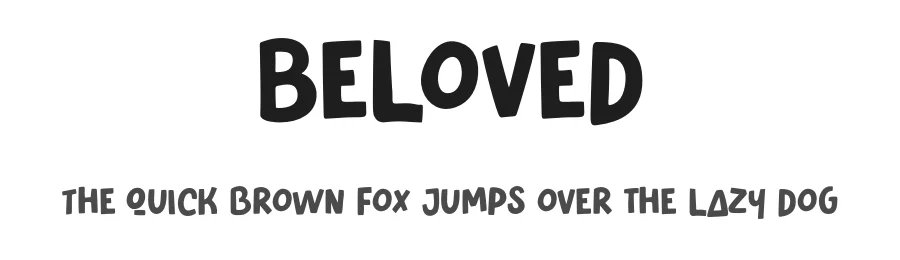Beloved by Sensatype Studio — Decorative Font