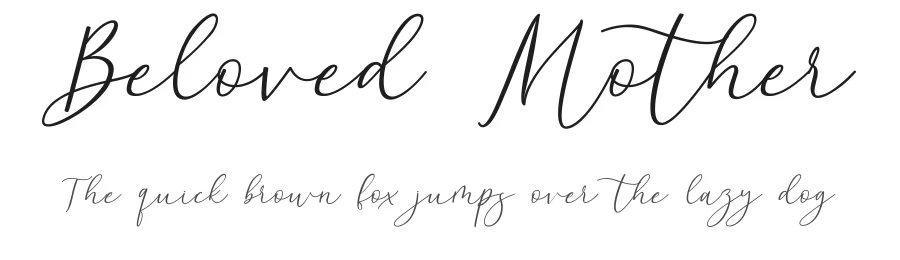 Beloved Mother
