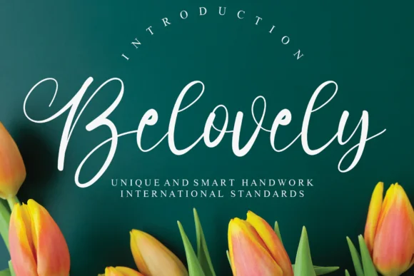 Belovely Font by Misterletter.co — Script Handwritten Font