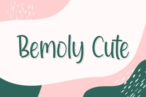 Bemoly Cute Font by Fivetype — Script Handwritten Font