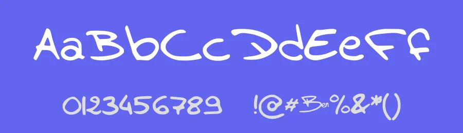 Ben Brousseau by Ben Brousseau — Script Handwritten Font — thumbnail 3