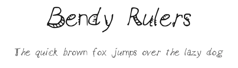 Bendy Rulers