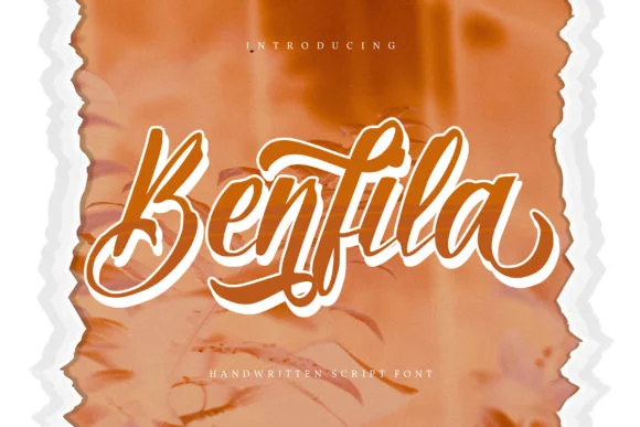 Benfila Font by Vunira — Script Handwritten Font