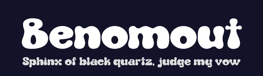 Benomout by Storytype Studio — Decorative Font — thumbnail 2