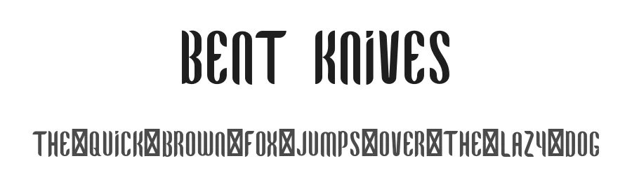 Bent-Knives