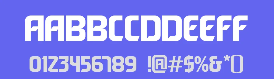 Benzo by Kong Font — Display Font — thumbnail 3
