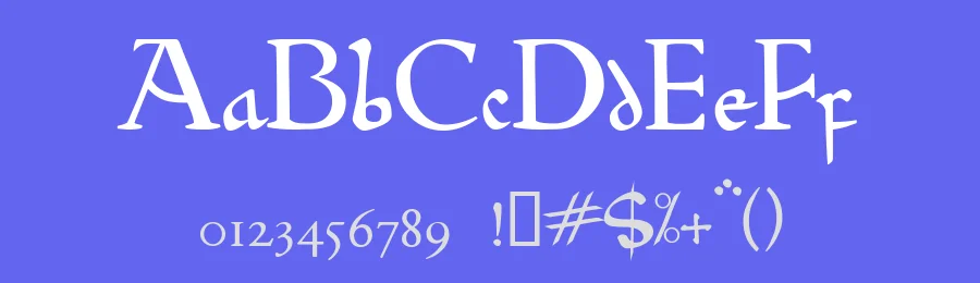 Beowulf Modern by Black Pirate — Blackletter Font — thumbnail 3