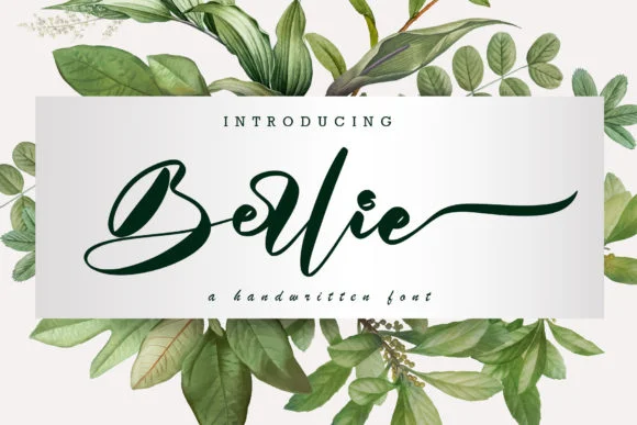 Berlie Font by noftanti — Script Handwritten Font