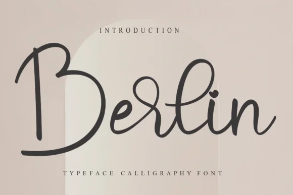 Berlin Font by Creativewhitee — Script Handwritten Font