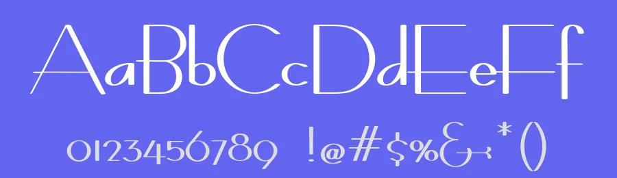 Bernardo Moda Contrast by Peter Wiegel — Decorative Font — thumbnail 3