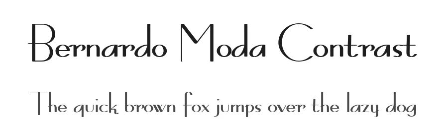 Bernardo Moda Contrast